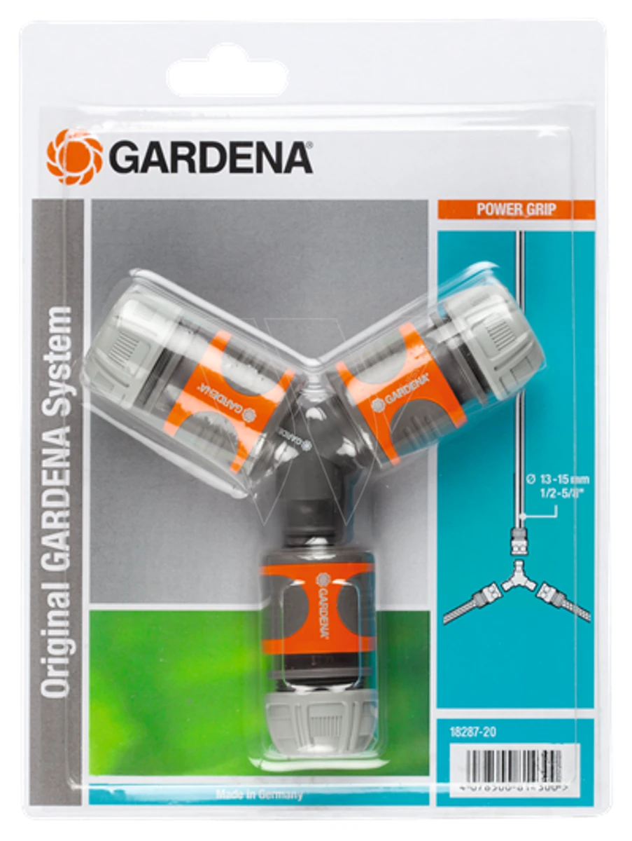 Gardena 3-wegset 13 Mm 1/2 (1/2") 3 Gardena 3-wegset 13 Mm 1/2 (1/2")