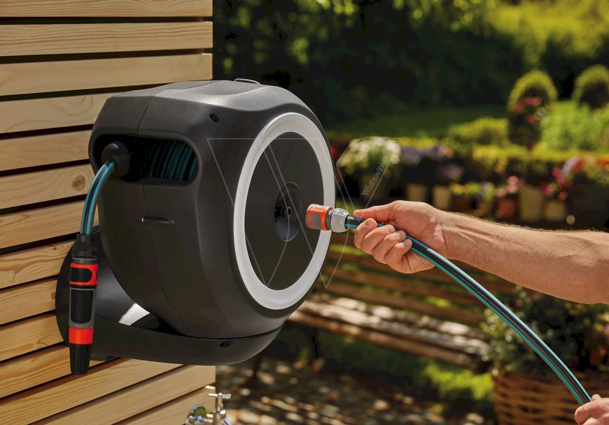 Gardena Wandslangenbox 15 Rollup S Wit 7 Gardena Wandslangenbox 15 Rollup S Wit - Afbeelding 5