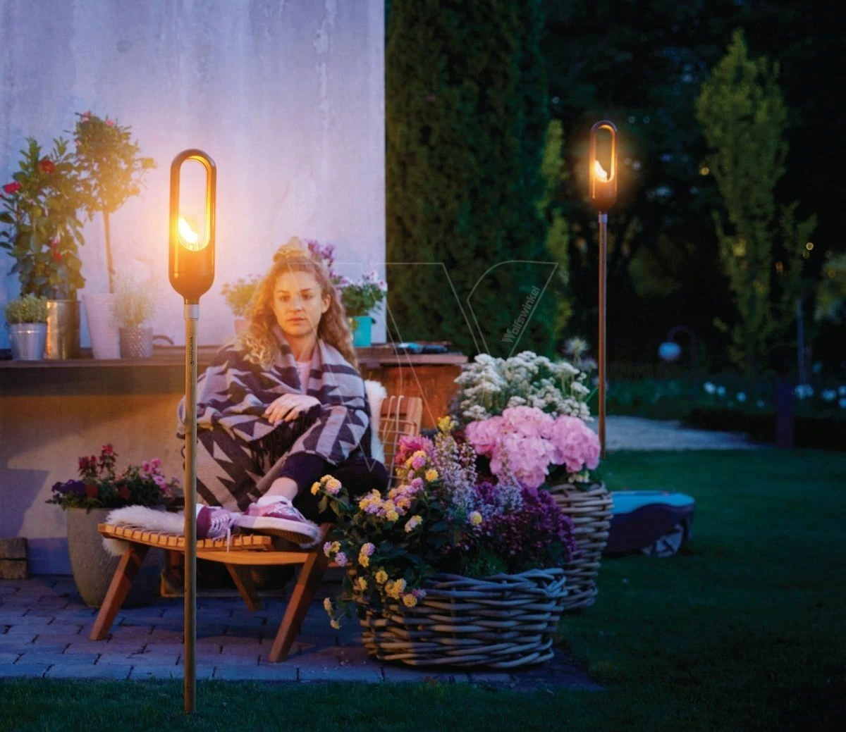 Gardena Clickup! Tuinfakkel + Steel 4 Gardena Clickup! Tuinfakkel + Steel - Afbeelding 2